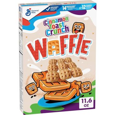 General Mills Waffle Cinnamon Toast Crunch, 11.6 Oz